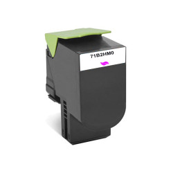 TONER REMANUFACTURE LEXMARK 712H-REMPLACE 71B2HM0 MAGENTA