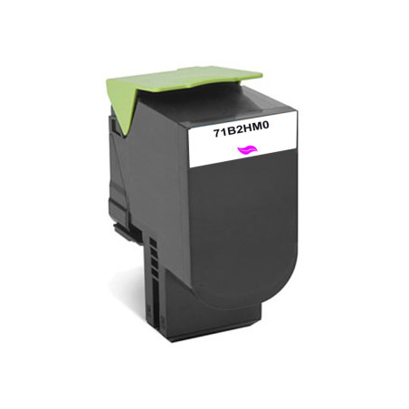 TONER REMANUFACTURE LEXMARK 712H-REMPLACE 71B2HM0 MAGENTA