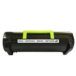 TONER REMANUFACTURE LEXMARK 500X-REMPLACE 502X/50F0XA0/500XA/50F2X00 N