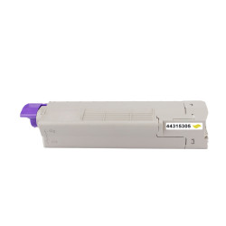 TONER REMANUFACTURE OKI 610-REMPLACE 44315305 JAUNE