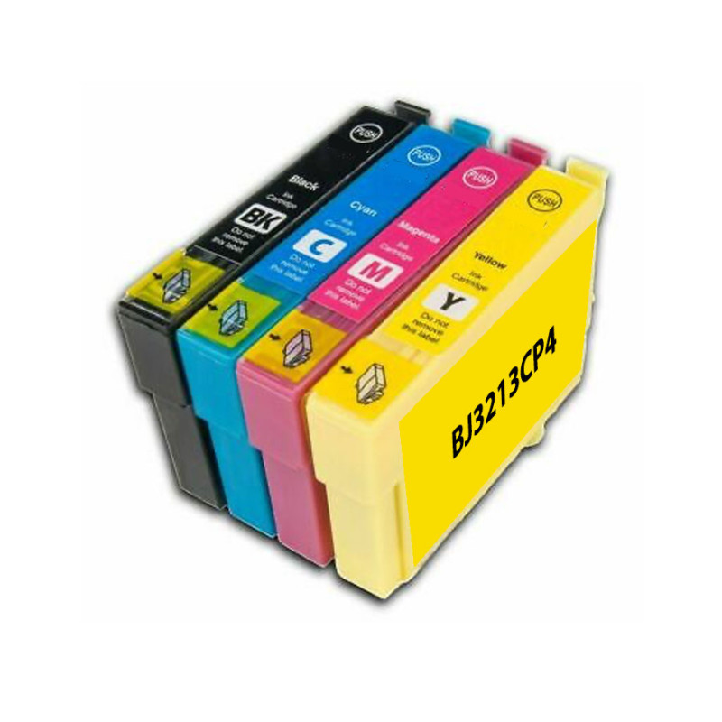 PACK 4 CARTOUCHES COMPATIBLE EPSON T1295-REMPLACE C13T12954010 N/C/M/J