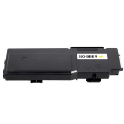 TONER COMPATIBLE DELL 2660-REMPLACE 593-BBBR JAUNE