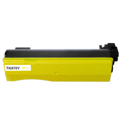 TONER COMPATIBLE KYOCERA TK570-REMPLACE 1T02HGAEU0  JAUNE