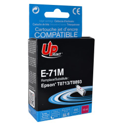 UPRINT CARTOUCHE REMANUFACTUREE EPSON T0713-REMPLACE C13T07134012 MAGE
