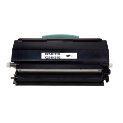 TONER REMANUFACTURE LEXMARK 264-REMPLACE X264H11G/X264H21G NOIR