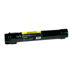 TONER REMANUFACTURE LEXMARK 950X-REMPLACE X950X2YG JAUNE