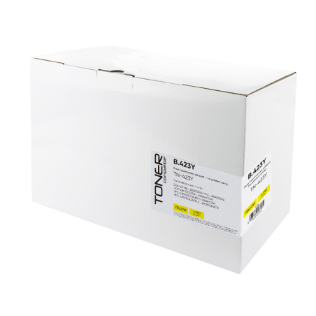 TONER COMPATIBLE BROTHER TN423Y-REMPLACE TN423 JAUNE