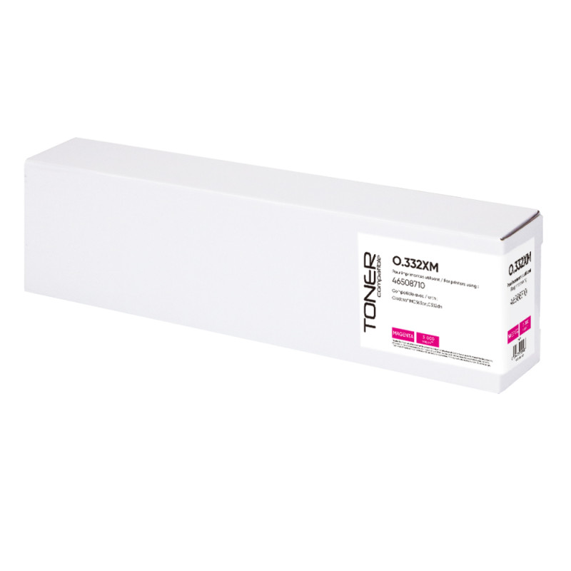 TONER COMPATIBLE OKI 332-REMPLACE 46508710 MAGENTA