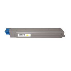 TONER REMANUFACTURE OKI 9600-REMPLACE 42918913 JAUNE