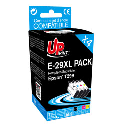 UPRINT PACK 4 CARTOUCHES REMANUFACTUREES EPSON 29XL-REMPLACE C13T29964