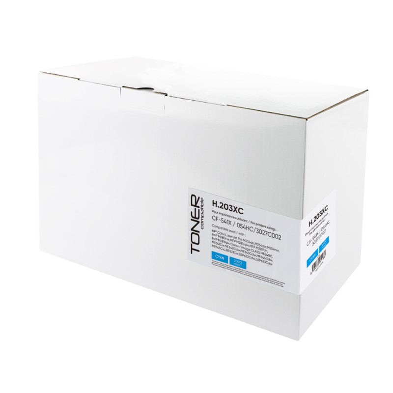 TONER COMPATIBLE HP/CANON 203X/054H SANS NIVEAU-REMPLACE CF541X/3027C0