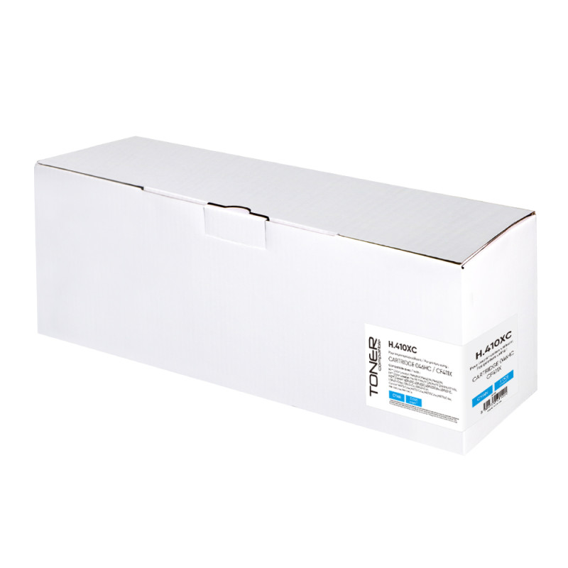 TONER COMPATIBLE HP/CANON 411X/046H SANS NIVEAU-REMPLACE CF411X CYAN