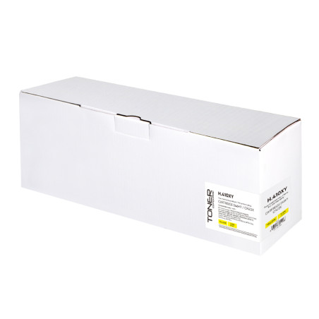 TONER COMPATIBLE HP/CANON 410X/046H SANS NIVEAU-REMPLACE CF412X JAUNE