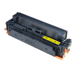 TONER COMPATIBLE HP/CANON 410X/046H SANS NIVEAU-REMPLACE CF412X JAUNE