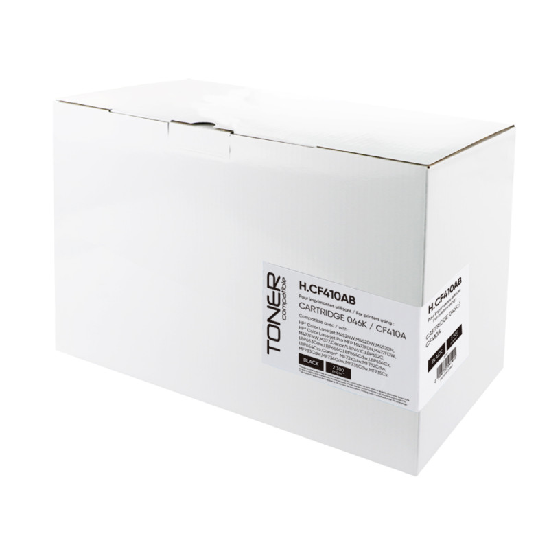 TONER COMPATIBLE HP 410K-REMPLACE CF410A/046K NOIR