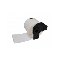 RUBAN BROTHER DK LABEL TAPE COMP 11202-BLACK ON WHITE