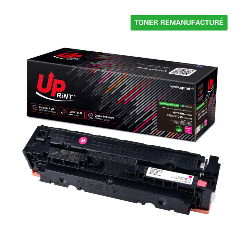 UPRINT TONER REMANUFACTURE HP 410A-REMPLACE CF413A MAGENTA
