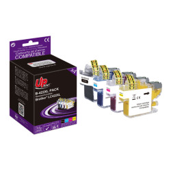 UPRINT PACK 4 CARTOUCHES COMPATIBLE BROTHER LC422XL N/C/M/J