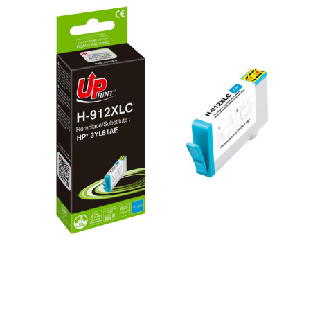 UPRINT CARTOUCHE REMANUFACTUREE HP 912XL NEW GENERATION-REMPLACE 3YL81