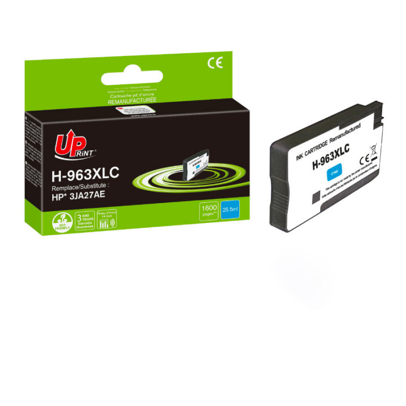 UPRINT CARTOUCHE REMANUFACTUREE HP 963XL NEW GENERATION-REMPLACE 3JA27