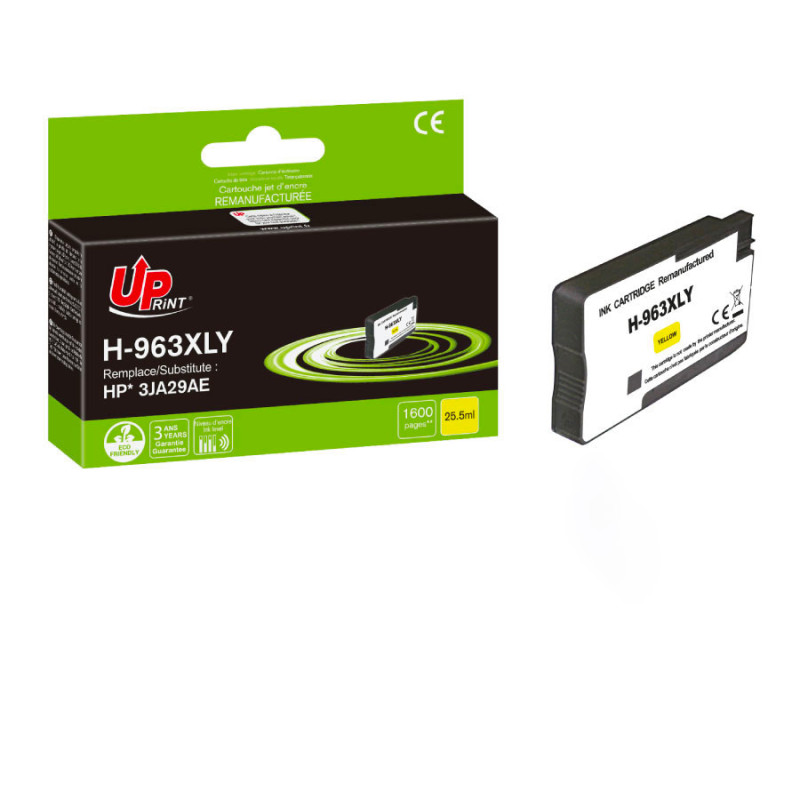 UPRINT CARTOUCHE REMANUFACTUREE HP 963XL NEW GENERATION-REMPLACE 3JA29