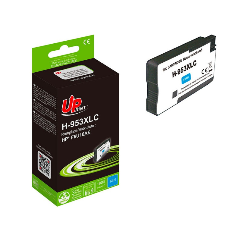UPRINT CARTOUCHE REMANUFACTUREE HP 953XL NEW GENERATION-REMPLACE F6U16