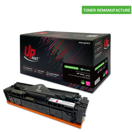 UPRINT TONER REMANUFACTURE HP 201X-REMPLACE CF403X MAGENTA