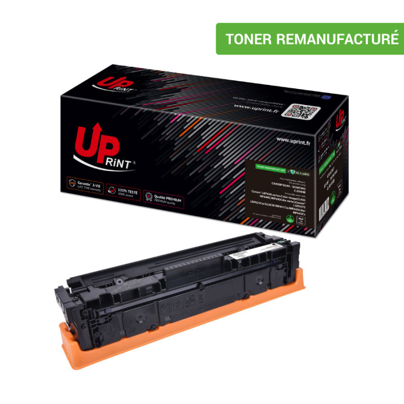 UPRINT TONER REMANUFACTURE CANON 54H-REMPLACE 3028C002 BLACK