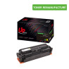 UPRINT TONER REMANUFACTURE HP 415X PUCE ORIGINE SANS NIVEAU-REMPLACE W