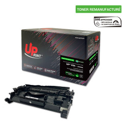 UPRINT TONER REMANUFACTURE HP 59A PUCE ORIGINE SANS NIVEAU-REMPLACE CF