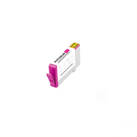 CARTOUCHE REMANUFACTUREE HP 912XL-REMPLACE 3YL82AE MAGENTA