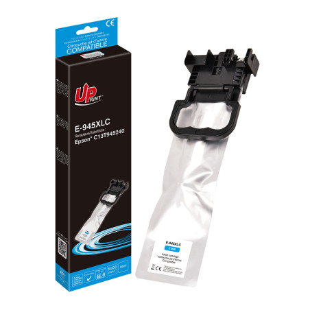 UPRINT CARTOUCHE COMPATIBLE EPSON 9452XL-REMPLACE C13T945240 CYAN