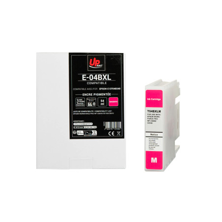 UPRINT CARTOUCHE COMPATIBLE EPSON T04BXL-REMPLACE C13T04B340 MAGENTA