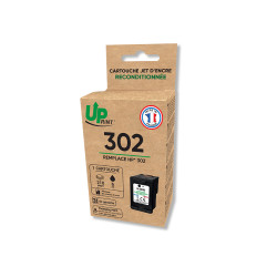 UPRINT CARTOUCHE REMANUFACTUREE EN FRANCE HP N°302 - REMPLACE F6U66AE