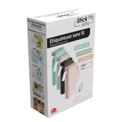 UPRINT ETIQUETEUSE STICK EASY UP21 IMPRIMANTE SANS FIL MONOCHROME-ROSE