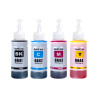 RECHARGES COMPATIBLES POUR ECOTANK E-664 - Kit de 4 bouteilles BK/C/M/