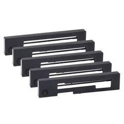 NEUTRE CR91BP5 5BK PACK 5 CASSETTES POUR CAISSE ENREGISTREUSE COMPATIB