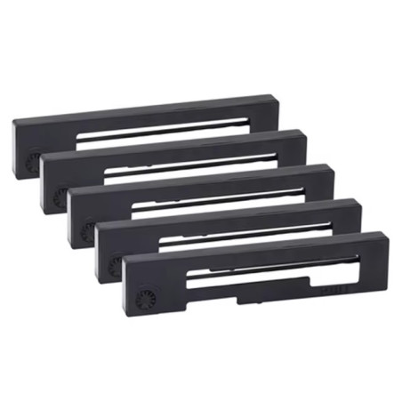NEUTRE CR91BP5 5BK PACK 5 CASSETTES POUR CAISSE ENREGISTREUSE COMPATIB