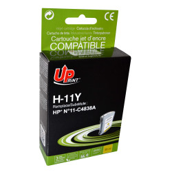 UPrint H-11Y Y CARTOUCHE COMPATIBLE AVEC HP N°11 - C4838A