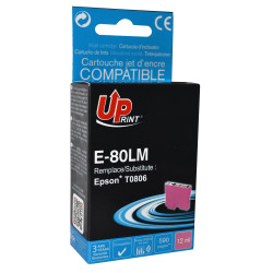 UPRINT CARTOUCHE COMPATIBLE EPSON T0806-REMPLACE C13T08064010 MAGENTA