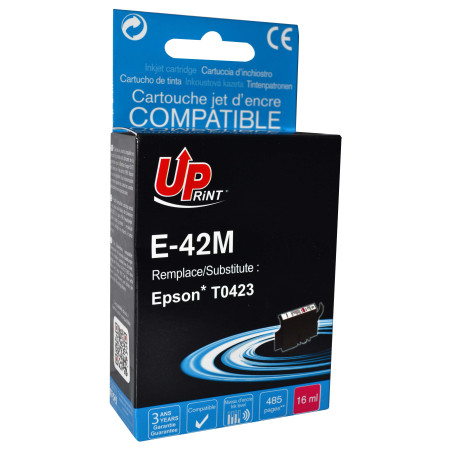UPrint E-42M M CARTOUCHE COMPATIBLE AVEC EPSON T043 - T0423