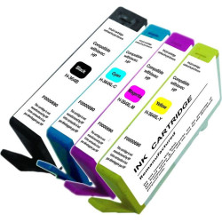 UPRINT PACK 4 CARTOUCHES REMANUFACTUREES HP 364XL-REMPLACE CN684/CN318