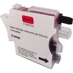 UPRINT CARTOUCHE COMPATIBLE BROTHER LC980/LC1100 MAGENTA