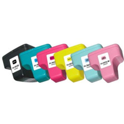 UPRINT PACK 6 CARTOUCHES REMANUFACTUREES HP 363-REMPLACE C8719EE/8771E