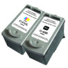 UPRINT PACK 2 CARTOUCHES REMANUFACTUREES CANON PG40/CL41-REMPLACE 0615