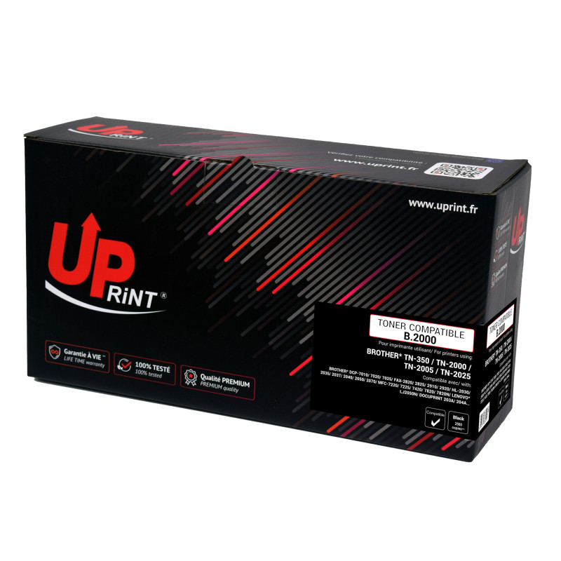 UPRINT TONER COMPATIBLE BROTHER 2000-REMPLACE TN2000