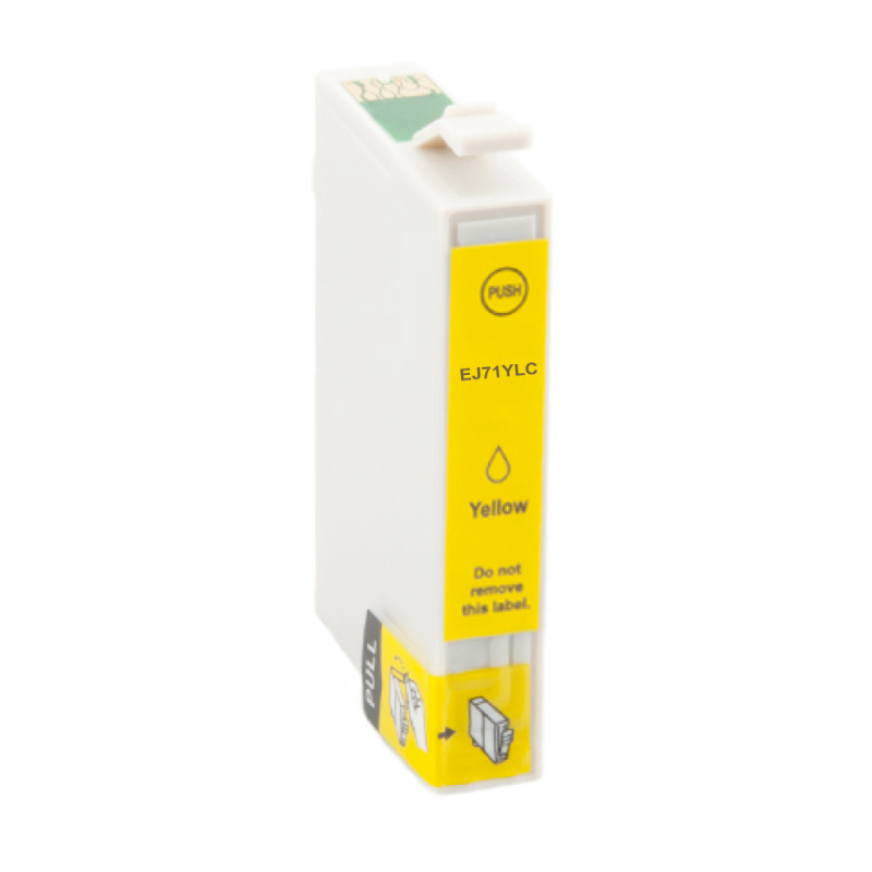 CARTOUCHE COMPATIBLE EPSON T0714-REMPLACE C13T07144012 JAUNE