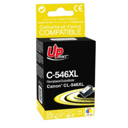 UPRINT CARTOUCHE REMANUFACTUREE CANON CL546XL-REMPLACE 8288B001 COULEU
