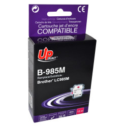 UPRINT CARTOUCHE COMPATIBLE BROTHER LC985 MAGENTA