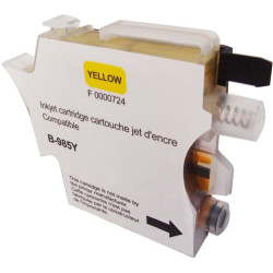 UPRINT CARTOUCHE COMPATIBLE BROTHER LC985 JAUNE